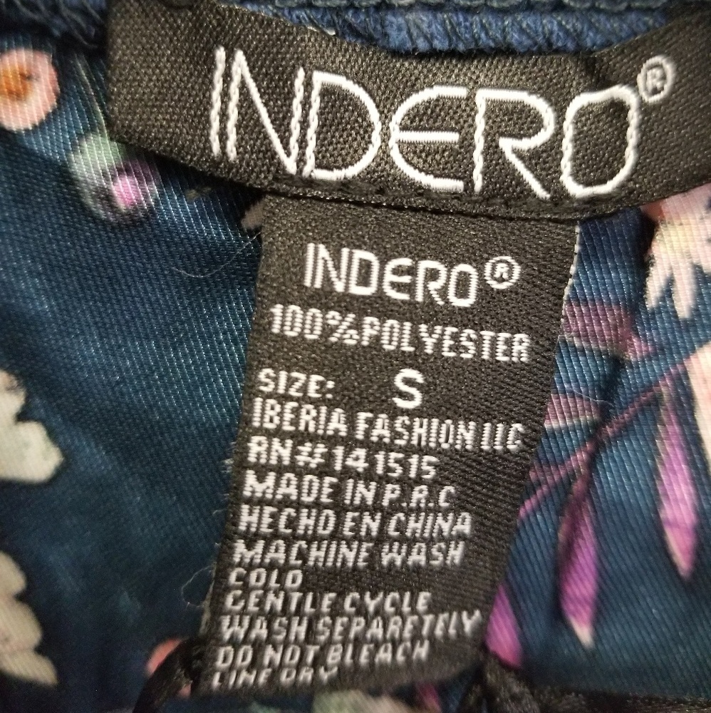 Indero floral bomber jacket nwot - Picture 3 of 3
